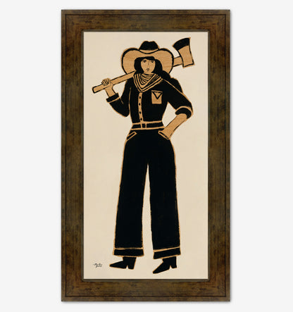 Ma with an Ax
