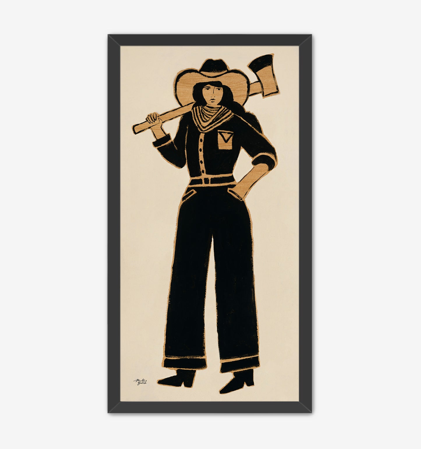 Ma with an Ax