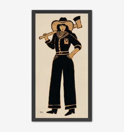 Ma with an Ax