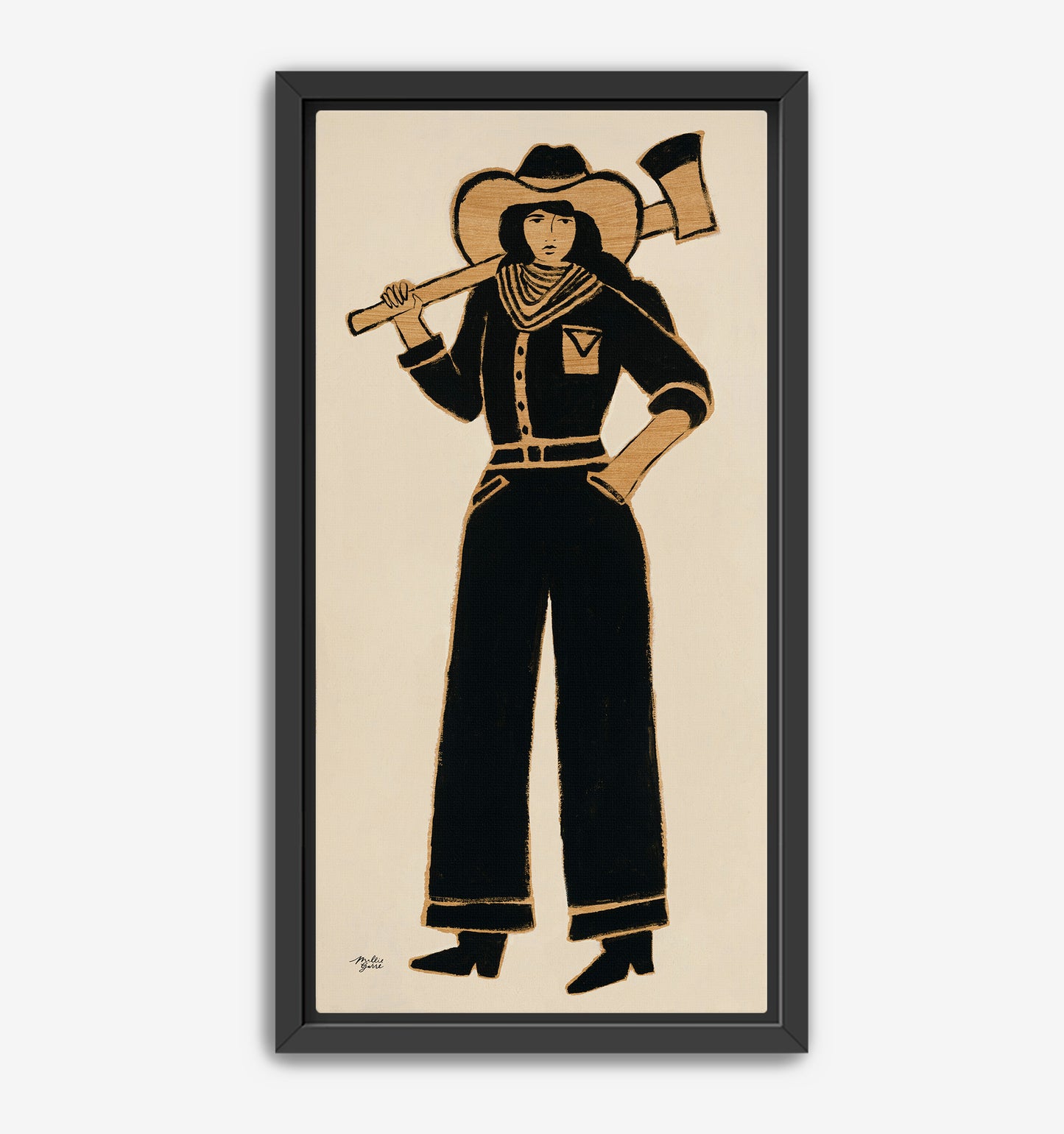 Ma with an Ax