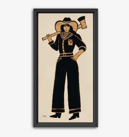 Ma with an Ax