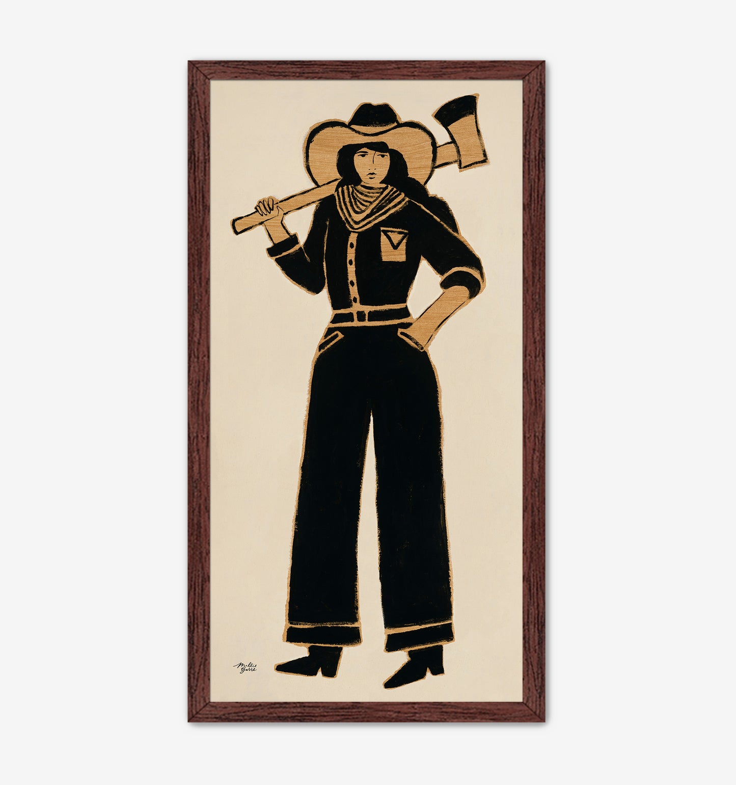 Ma with an Ax