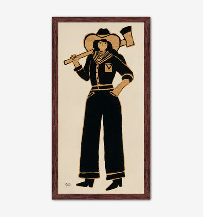 Ma with an Ax