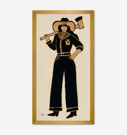Ma with an Ax