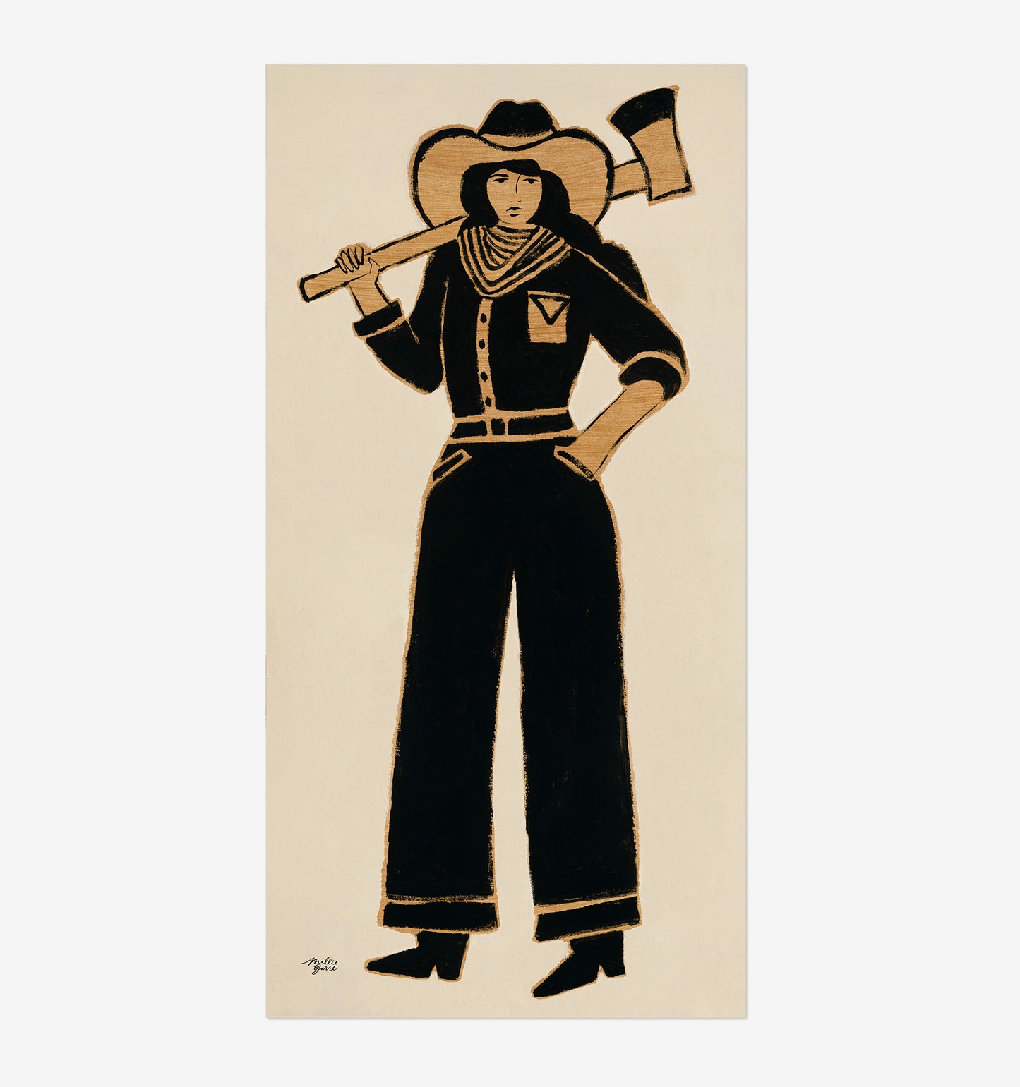 Ma with an Ax