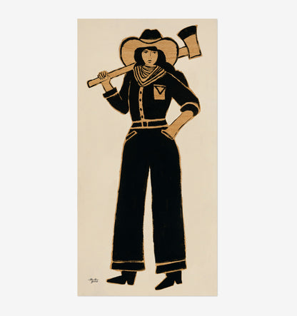 Ma with an Ax