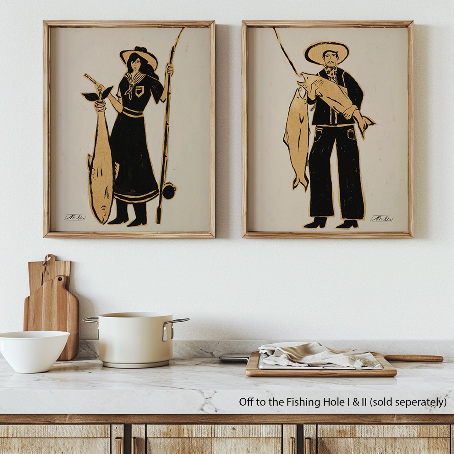 Off to the Fishing Hole I