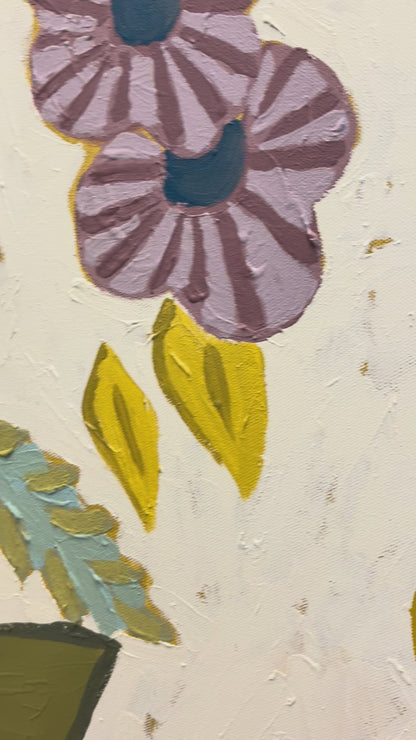 Field of Marigolds (Set of 3 originals, 30" x 40" each)